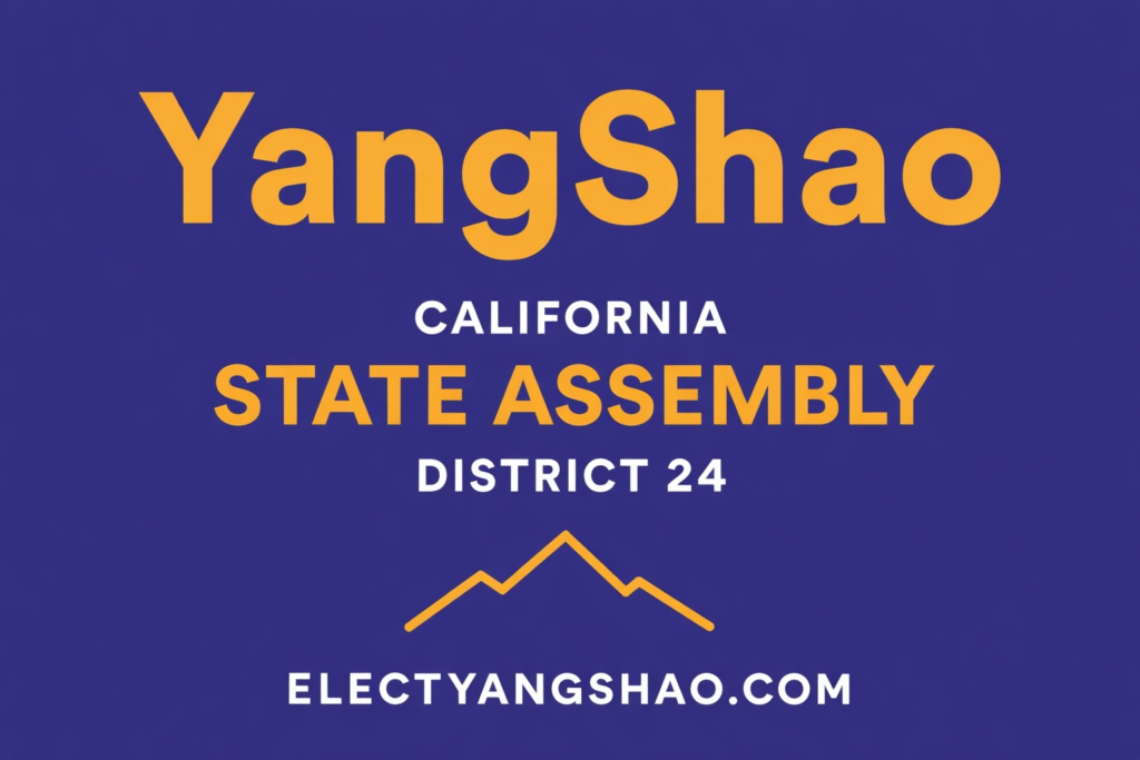 Yang Shao For State Assembly 2026